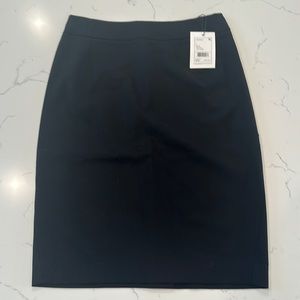 Theory Black Stretch Wool Pencil Skirt - Size 4 NWT